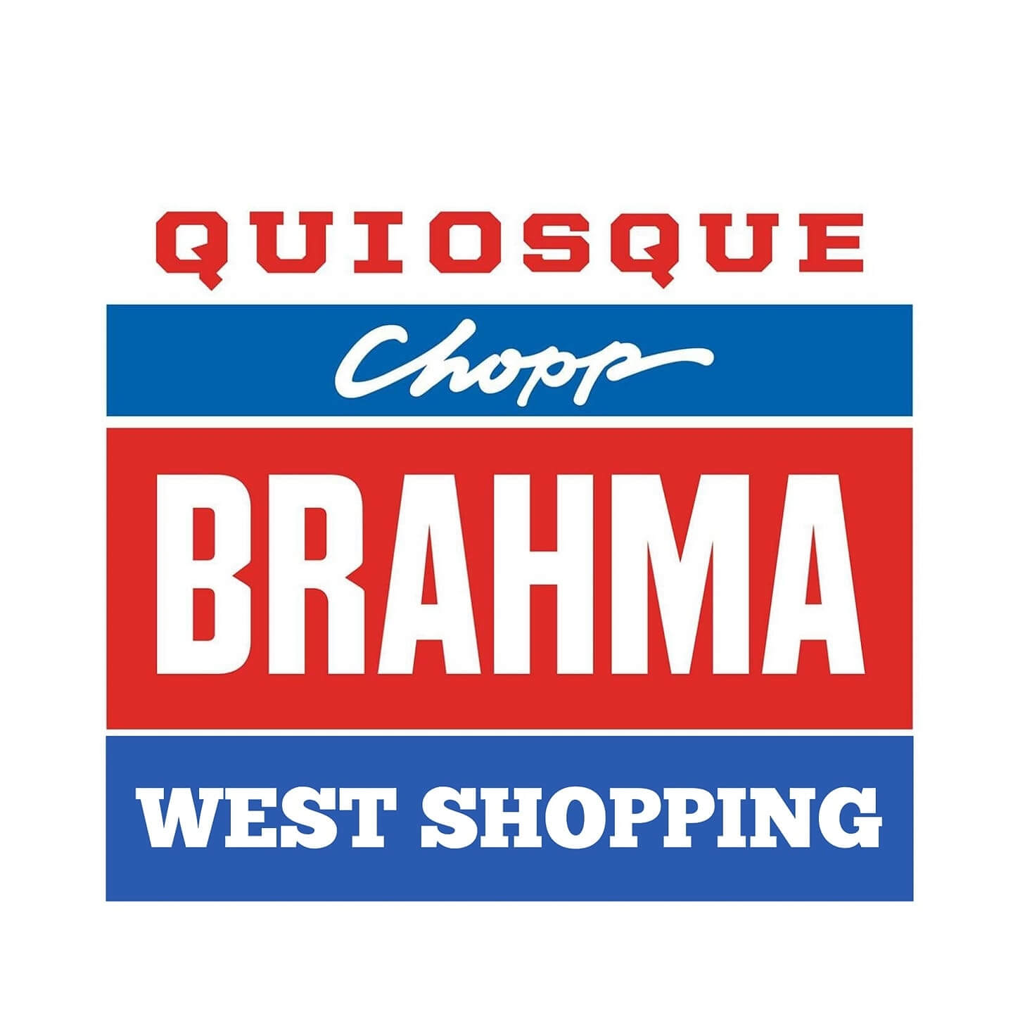 Quiosque chopp Brahma