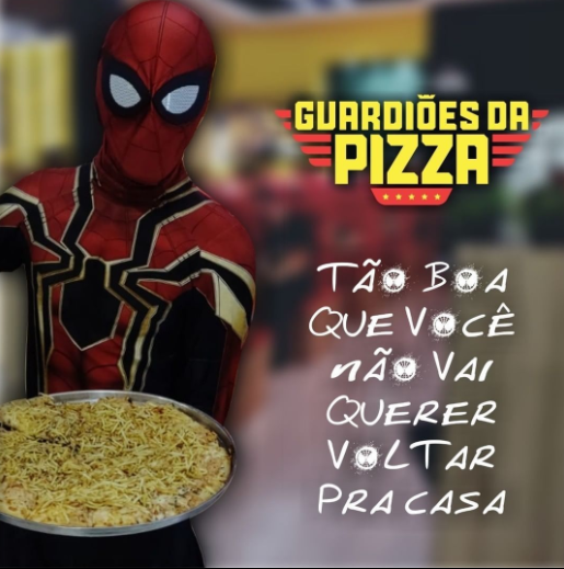 PRIMEIRA PIZZARIA TEMÁTICA DE ALVORADA . @guardioesdapizzars