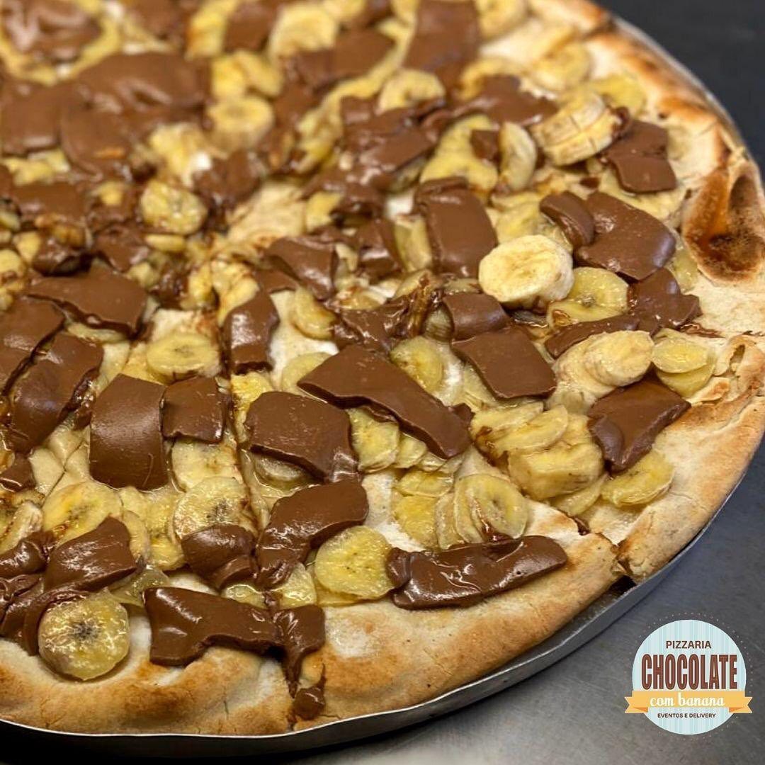 Pizzaria Chocolate Com Banana slide 1